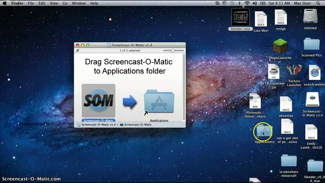screencast o matic pro code